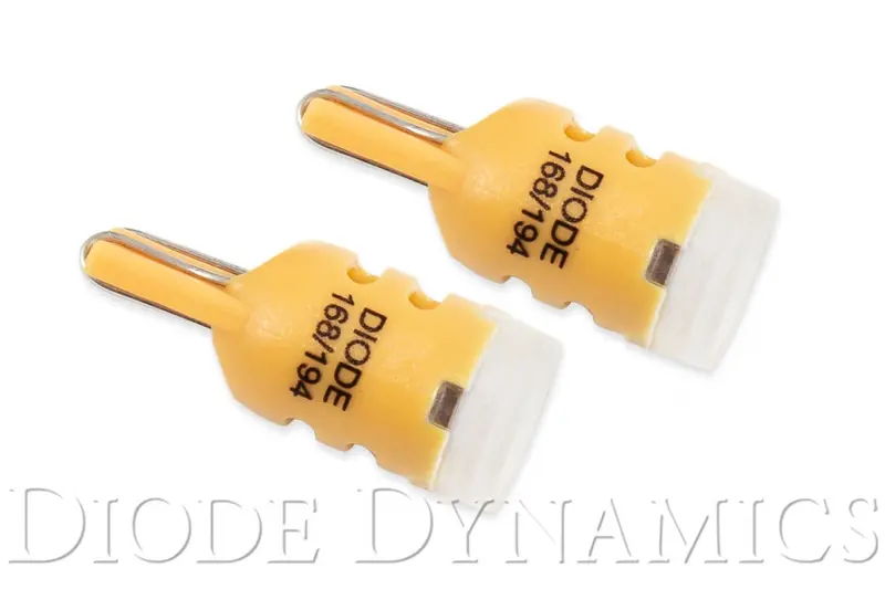 194 Led Bulb Hp3 Led Amber Short Pair Diode Dynamics 1