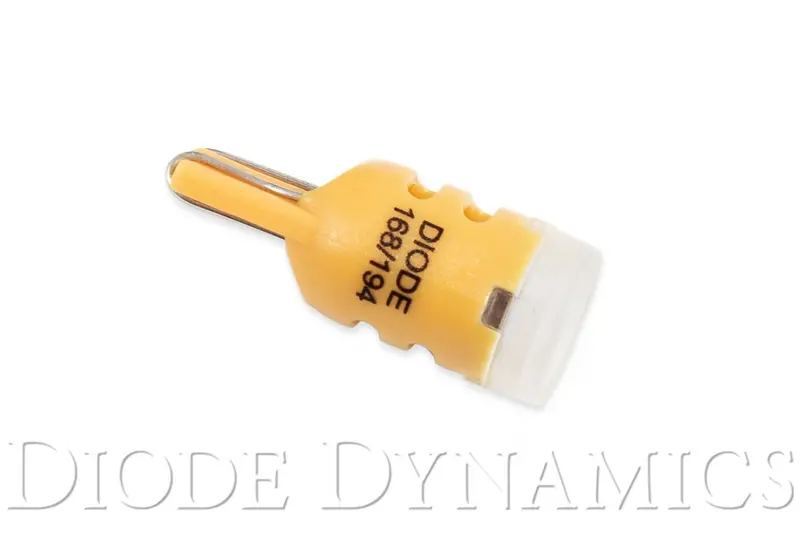 194 Led Bulb Hp3 Led Amber Short Single Diode Dynamics 1