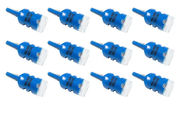 194 Led Bulb Hp3 Led Blue Set Of 12 Diode Dynamics 1