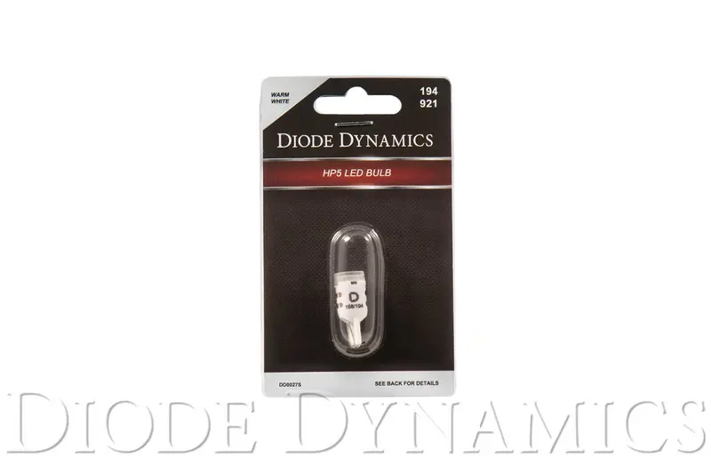 194 Led Bulb Hp5 Led Warm White Short Single Diode Dynamics 1