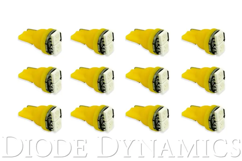 194 Led Bulb Smd2 Led Amber Set Of 12 Diode Dynamics 1