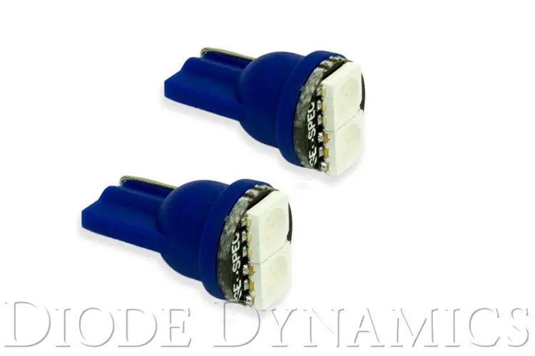 194 Led Bulb Smd2 Led Blue Pair Diode Dynamics 1