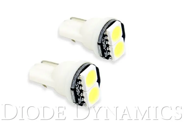 194 Led Bulb Smd2 Led Warm White Pair Diode Dynamics 1