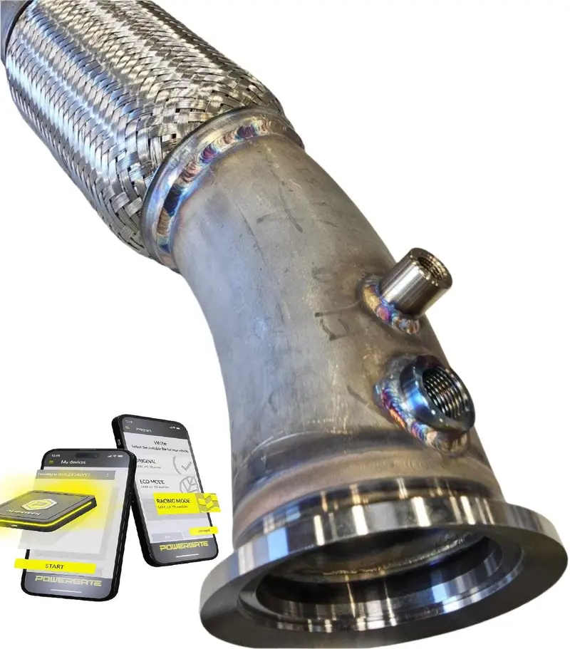 2009-2011 Bmw E90 335D Exhaust Kit With Tuning Bundle 1