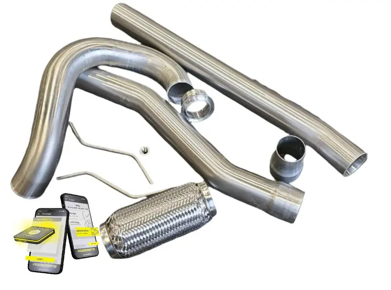 2009-2015 "Do It Yourself" Exhaust Kit For Vw 2.0-Tdi With Tuning Bundle 1