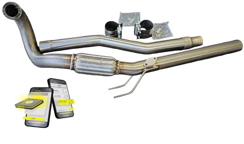 2015 Ea288 A3/Jetta/Golf/Passat Exhaust Kit With Tuning Bundle 1