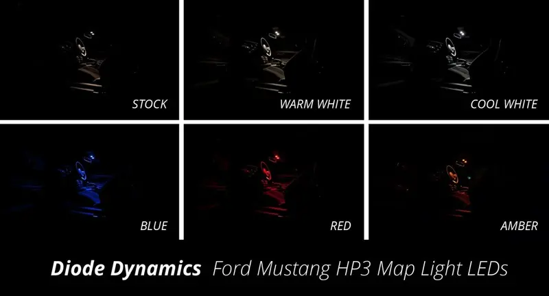 2015 Ford Mustang Interior Led Conversion Kit 1