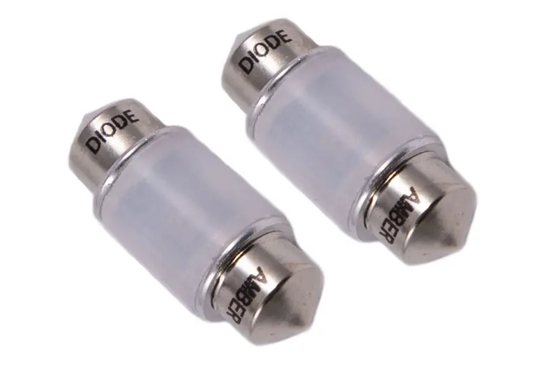 29Mm Hp6 Led Bulb Amber Pair Diode Dynamics 1