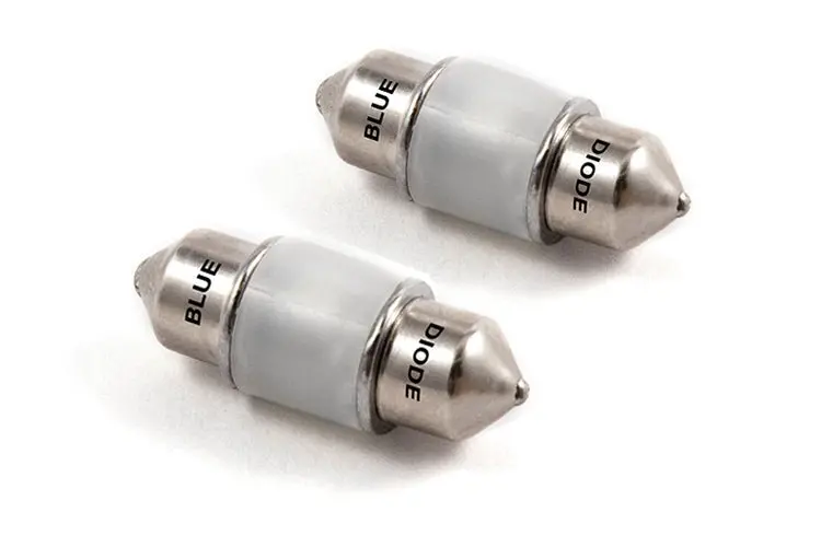 29Mm Hp6 Led Bulb Blue Pair Diode Dynamics 1