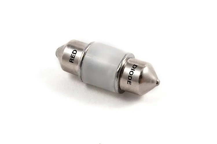 29Mm Hp6 Led Bulb Red Single Diode Dynamics 1