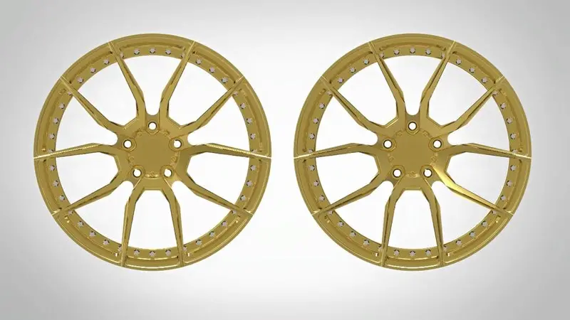 3-Piece Forged Wheels For Ferrari F40 1