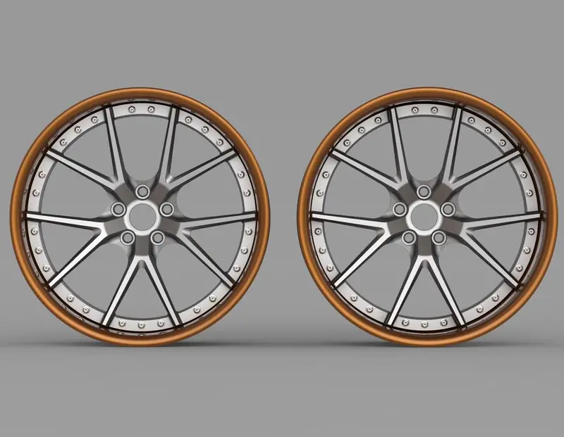 3-Piece Forged Wheels For Ferrari Laferrari 1