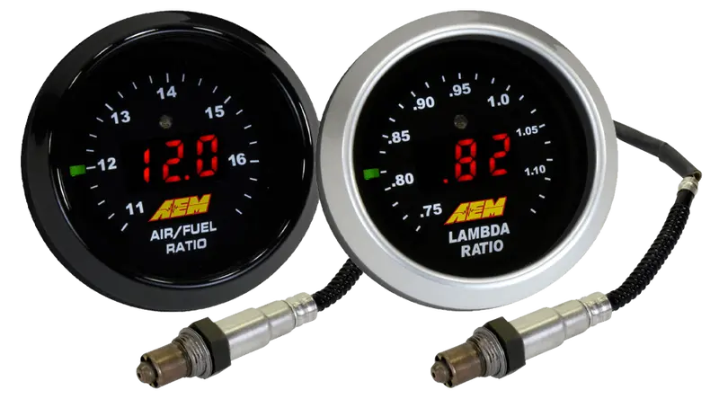 30-4110 Aem Wideband O2 Air/Fuel Uego Gauge Kit 1