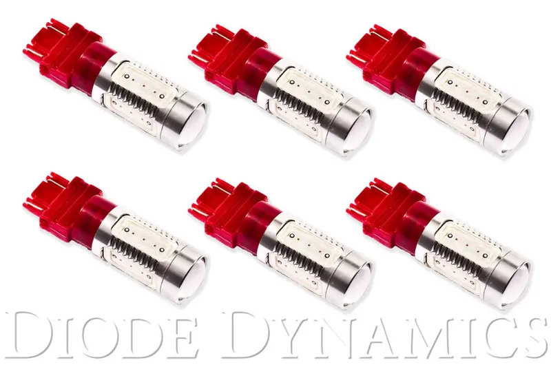 3157 Led Bulb Hp11 Led Red Set Of 6 Diode Dynamics 1