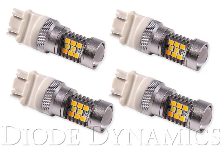 3157 Led Bulb Hp24 Dual-Color Led Cool White Set Of 4 Diode Dynamics 1
