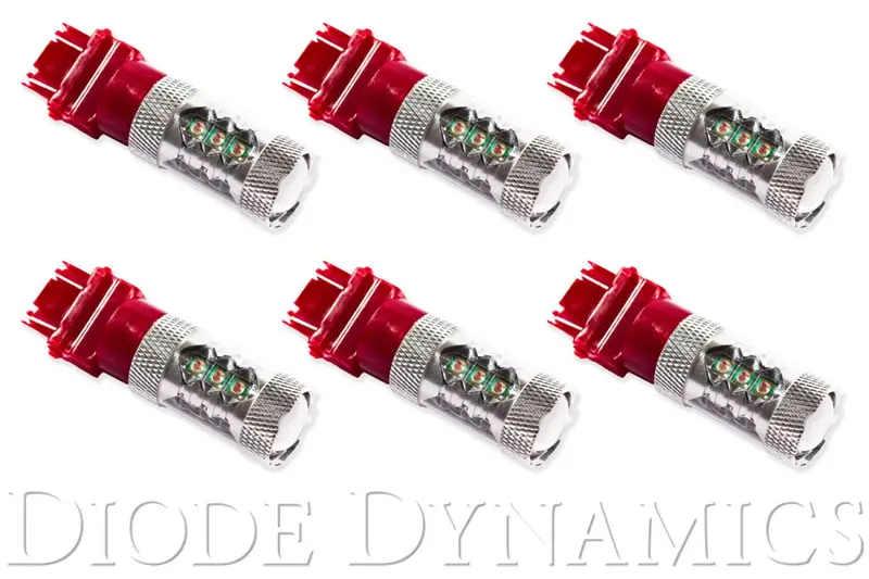3157 Led Bulb Xp80 Led Red Set Of 6 Diode Dynamics 1