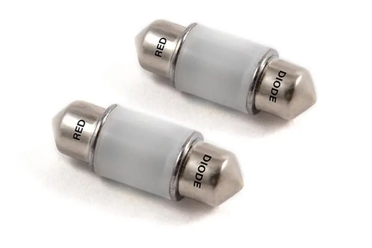 31Mm Hp6 Led Bulb Led Red Pair Diode Dynamics 1
