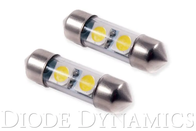31Mm Smf2 Led Bulb Green Pair Diode Dynamics 1