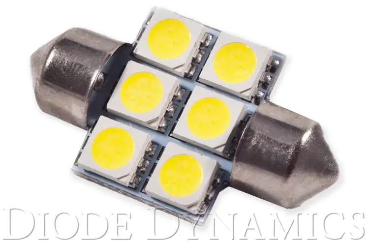 31Mm Smf6 Led Bulb Amber Single Diode Dynamics 1