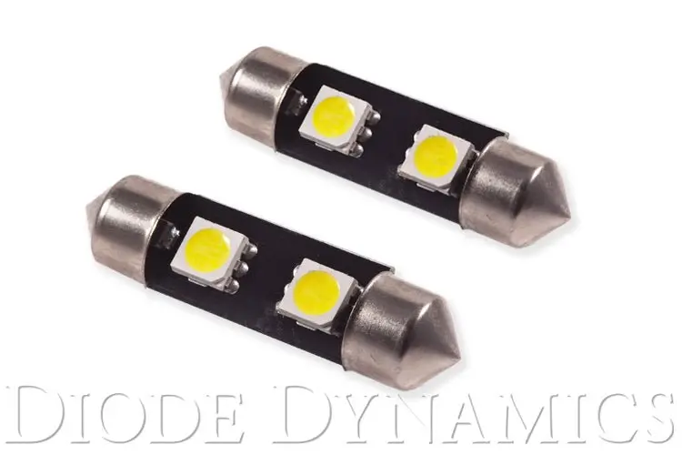 36Mm Smf2 Led Bulb Blue Pair Diode Dynamics 1