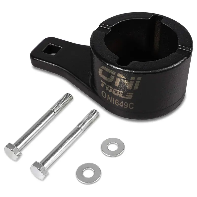 64300 Toyota / Lexus Crankshaft Pulley Holder Harmonic Damper Alternative Tool With 2Pcs Crank Bolts 1
