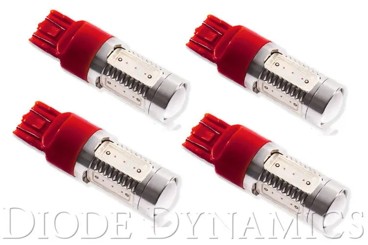 7443 Led Bulb Hp11 Led Red Set Of 4 Diode Dynamics 1