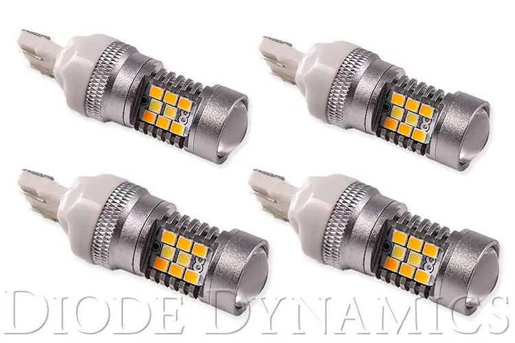 7443 Led Bulb Hp24 Led Cool White Switchback Set Of 4 Diode Dynamics 1