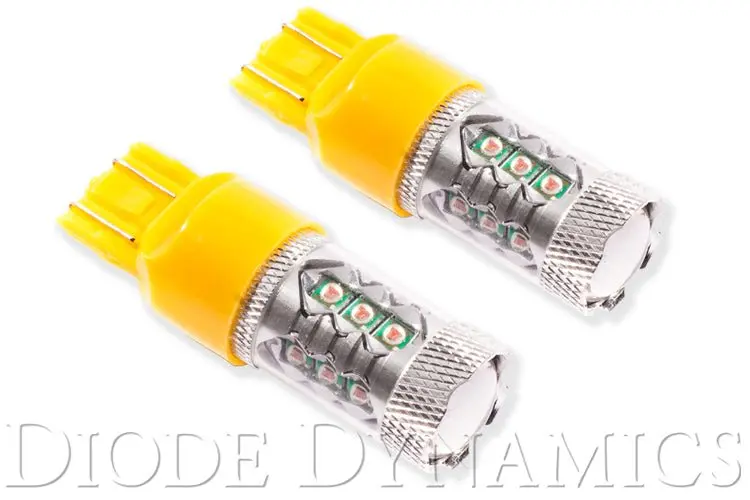 7443 Led Bulb Xp80 Led Amber Pair Diode Dynamics 1