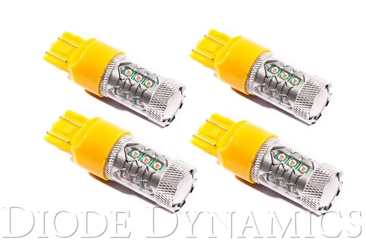 7443 Led Bulb Xp80 Led Amber Set Of 4 Diode Dynamics 1
