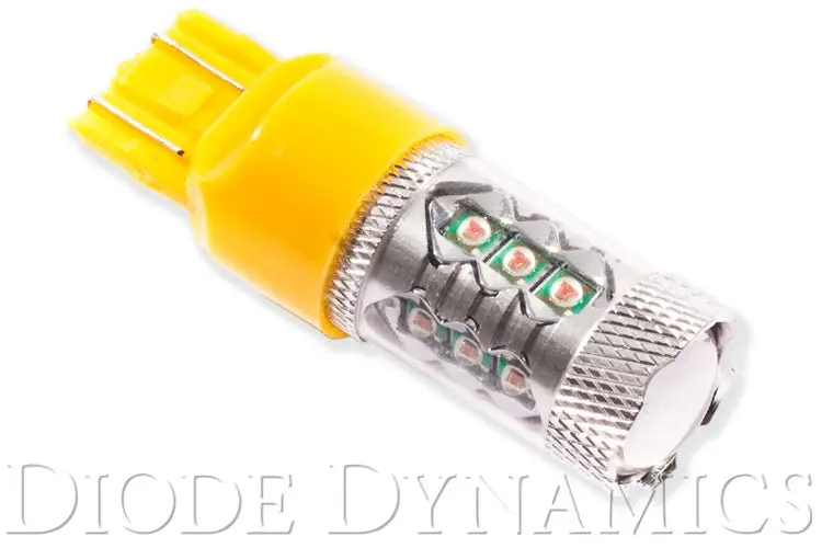7443 Led Bulb Xp80 Led Amber Single Diode Dynamics 1