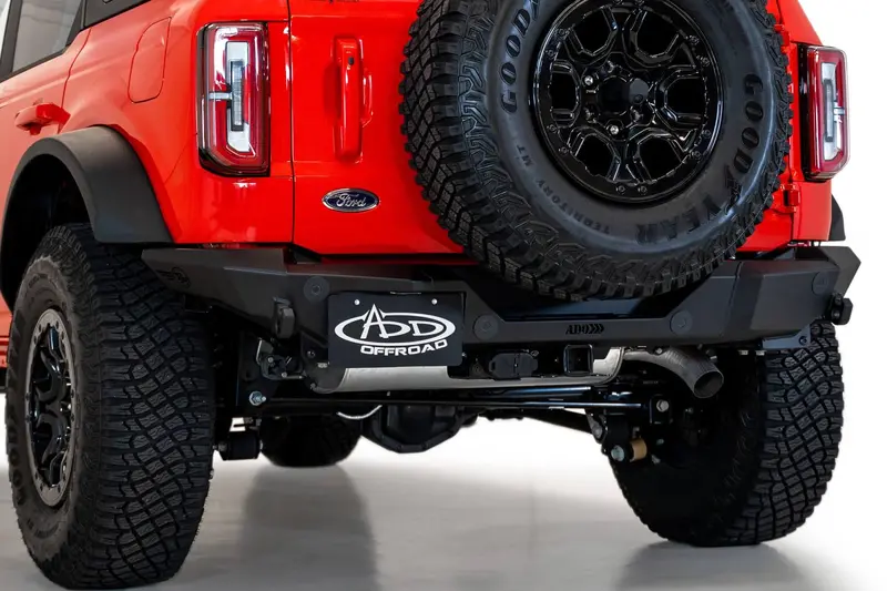 Addictive Desert Designs 2021-Up Ford Bronco Rock Fighter Rear Bumper 1