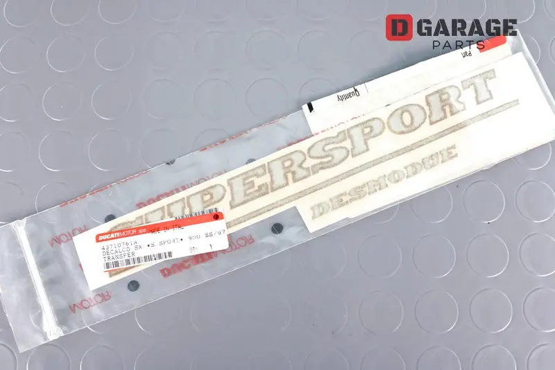 Adesivo Emblema Carena Sinistra Ducati Supersport 1