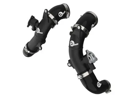 Afe 2022 Toyota Tundra V6-3.5L (Tt) Bladerunner 2.5In Aluminum Hot Charge Pipe - Black 1
