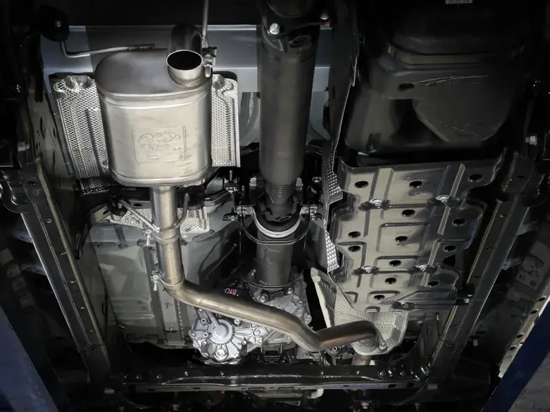 Afe 2024 Toyota Tacoma L4-2.4L Rock Basher 2.5In 409 Stainless Steel Cat-Back Exhaust System 2