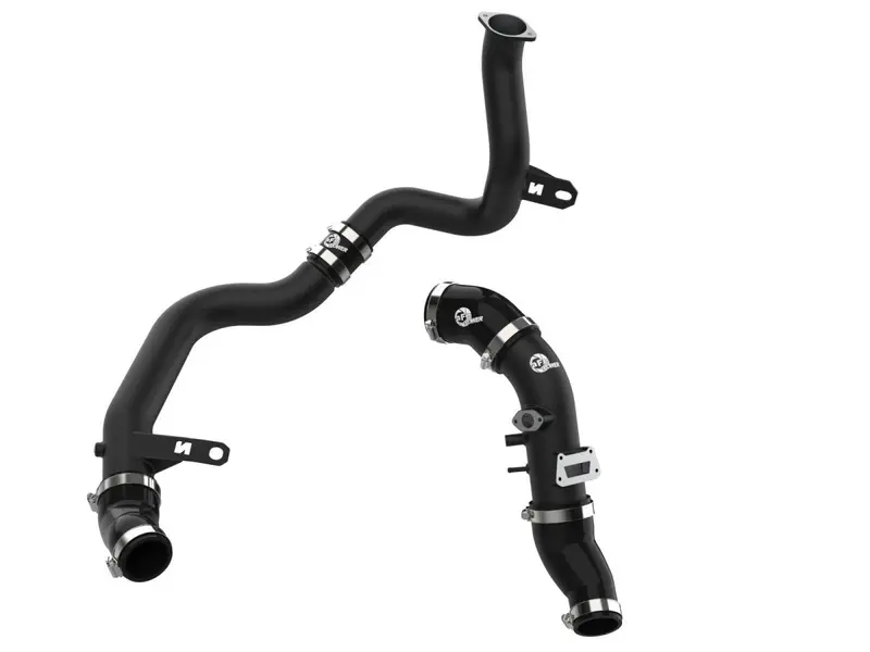 Afe 22-23 Hyundai Kona N L4 2.0L (T) Bladerunner Aluminum Hot And Cold Charge Pipe Kit - Black 1