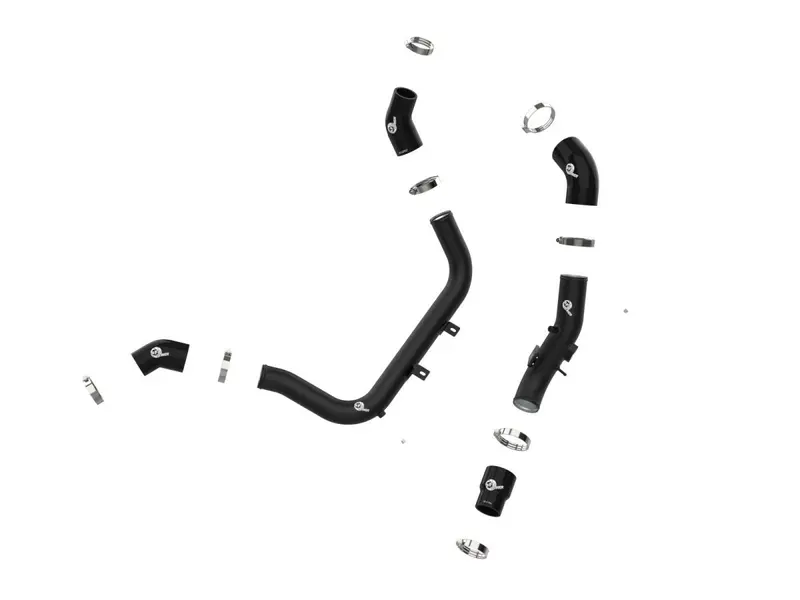 Afe Blade Runner Aluminum Hot And Cold Charge Pipe Kit Black Kia Forte Gt L4-1.6L (T) 2