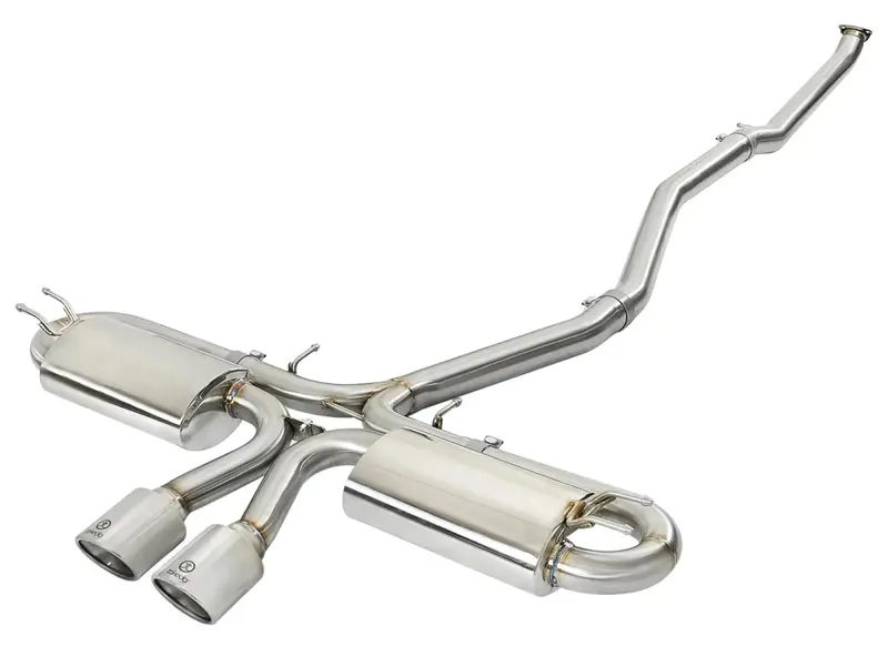 Afe Power Takeda 3In 304 Ss Cat-Back Exhaust 17-19 Honda Civic Si L4-1.5L (T) 1