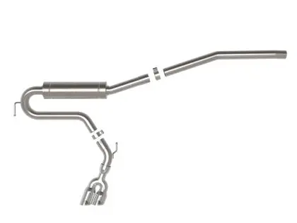 Afe Rebel Series 2.5In 409 Ss Cat-Back Exhaust For 2022 Ford Maverick 2