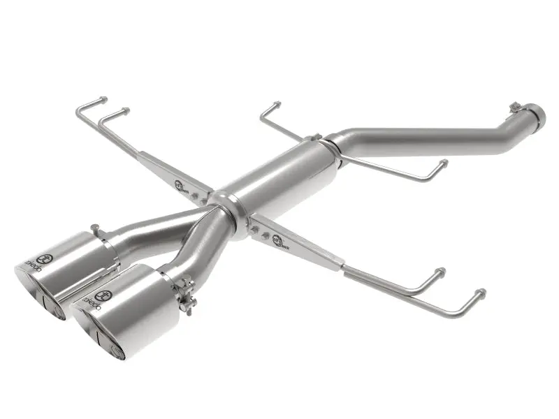 Afe Takeda 2.5In 304Ss Axle-Back Exhaust System 17-21 Honda Civic Type R L4-2.0L (T) 1