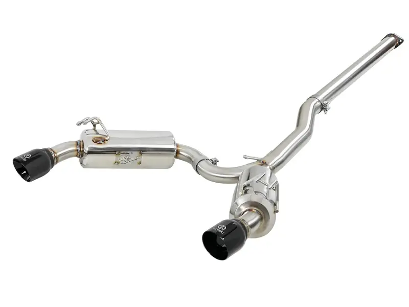 Afe Takeda Exhaust 304Ss Dual Cat-Back W/ Polished Tips 08-13 Mitsubishi Lancer Evo X L4 2.0L Turbo 3