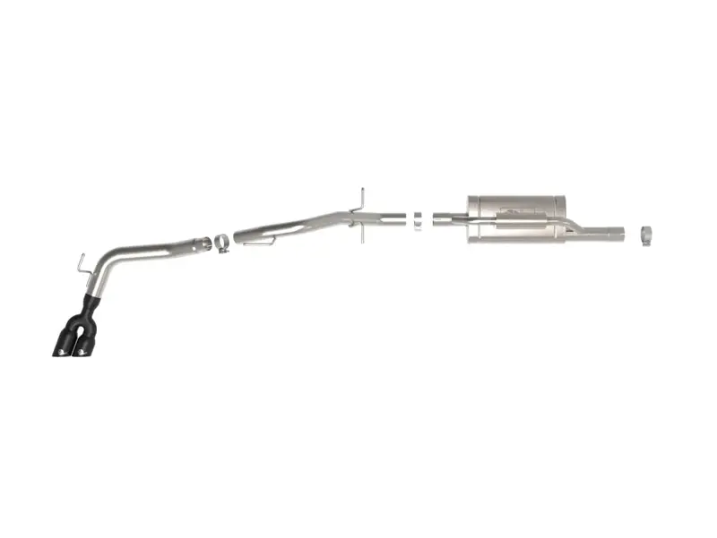 Afe Vulcan Series 2-1/2 In To 3 In 304 Stainless Steel Cat-Back Exhaust System 1