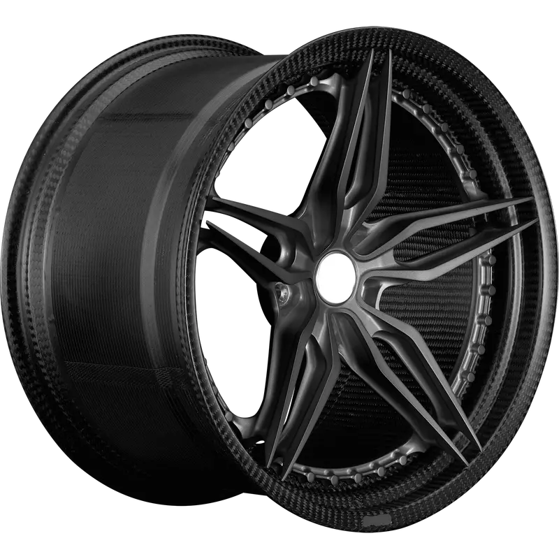 Aftermarket 3-Piece Forged Wheels For Ferrari 488 Pista 1