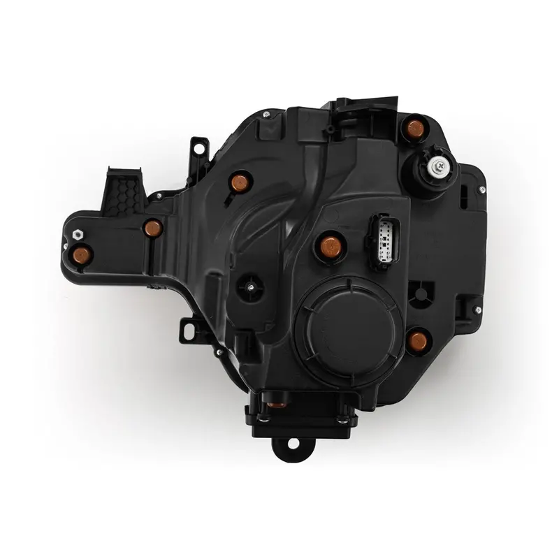 Alpharex 21-24 Ford Bronco Nova Led Projector Headlights Black 2
