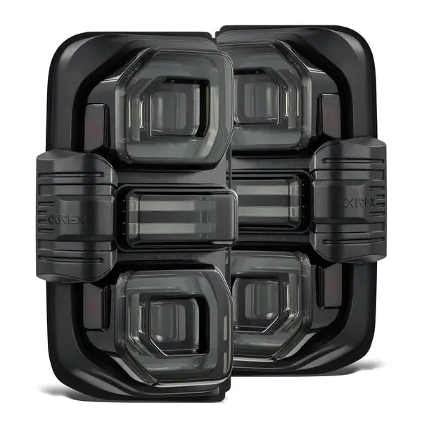 Alpharex 21-24 Ford Bronco Nova Led Tail Lights - Alpha-Black 1