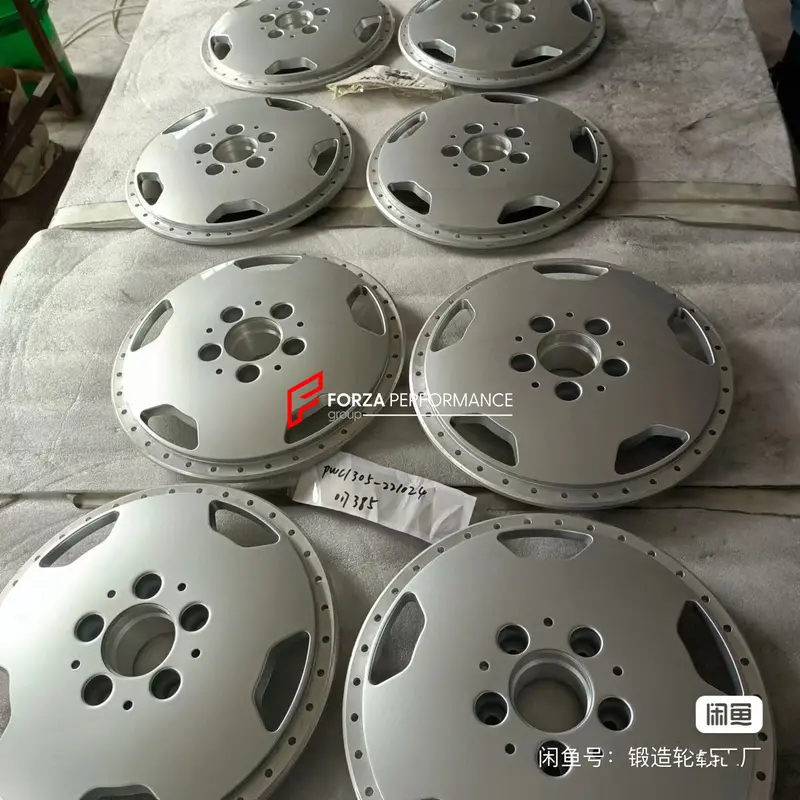 Amg Monoblock Retro Edition 3-Piece Forged Wheels Rims For Mercedes-Benz S-Class W140 E-Class W124 W210 6