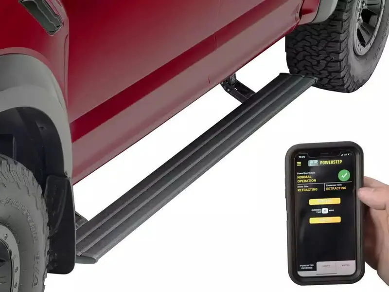 Amp Research 19-23 Ford Ranger / 21-25 Ford Bronco (Excl. Raptor) Smart Series Powerstep - Black 1