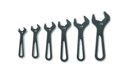 An Wrench Set, -4An To -16An - Anodized Black 1