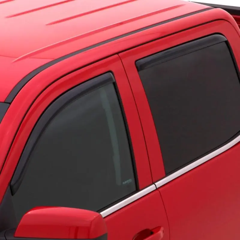 Avs 16-18 Honda Civic Ventvisor In-Channel Front & Rear Window Deflectors 4Pc - Smoke 1