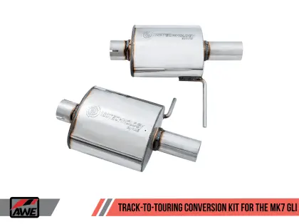 Awe Tuning 18-21 Volkswagen Jetta Gli Mk7 Touring Edition Exhaust Conversion Kit 1