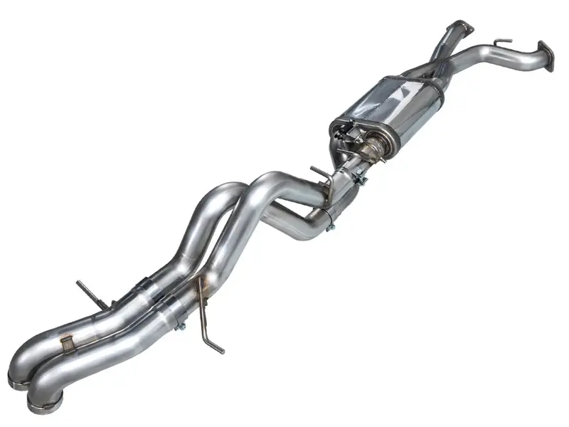 Awe Tuning 22-24 Ford Bronco Raptor 4Wd Dual Bashguards Cat-Back Switchpath Exhaust (No Tips) 1